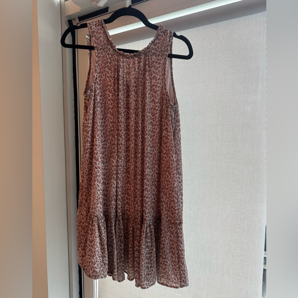 Floral Anthropologie dress, size Medium